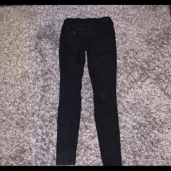 Black ripped jeans - Picture 2 of 2